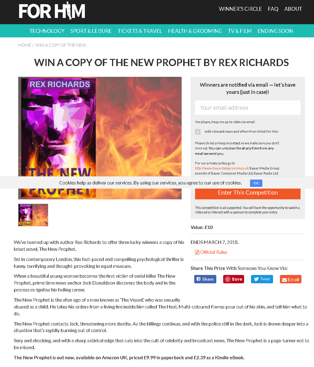 Palamedes PR, the book PR agency