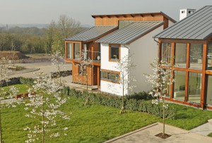 The Woodlands development at Brynna, South Wales The Woodlands development at Brynna, South Wales
