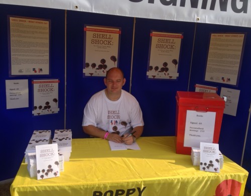 Neil Blower embarks on a world record attempt today. He will be setting a new world record for the longest-ever book signing at the War and Peace Revival show in Kent