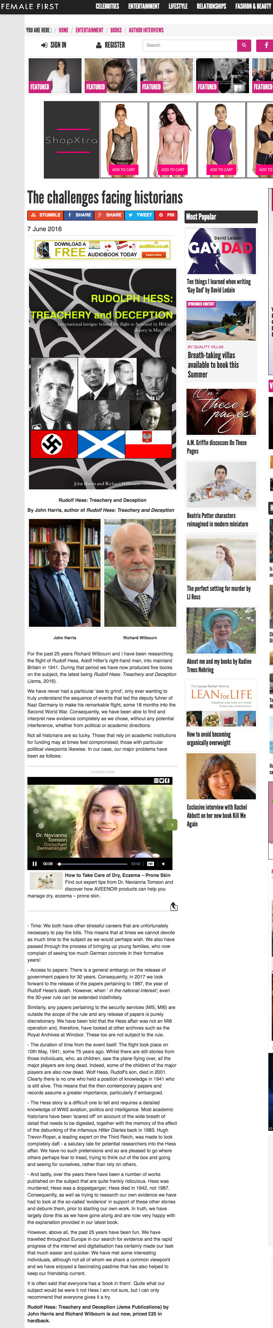 Palamedes PR, the book PR agency