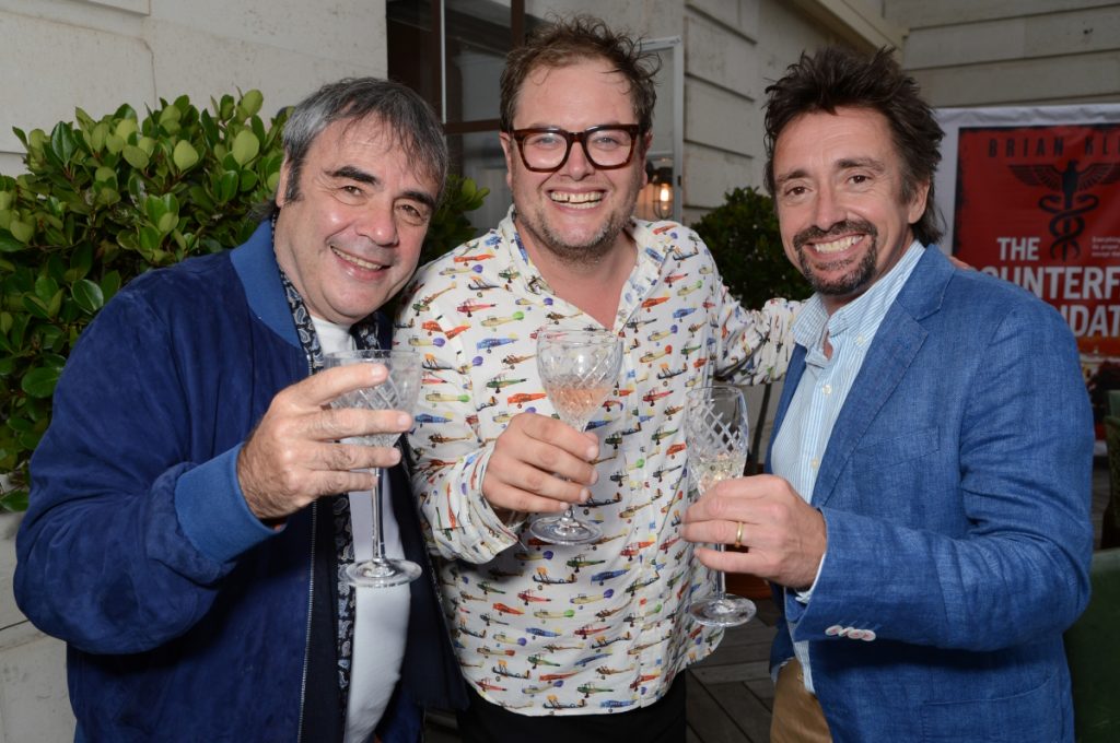 Brian Klein, Alan Carr and Richard Hammond