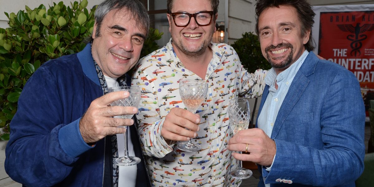 Brian Klein, Alan Carr and Richard Hammond