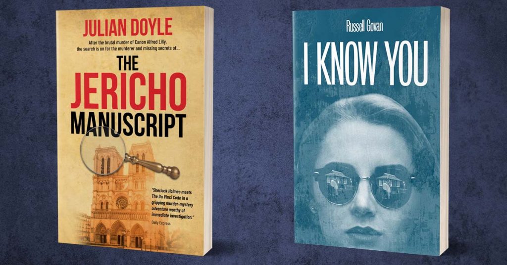 The Jericho Manuscript and I See You book covers