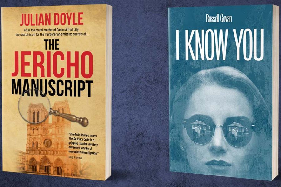 The Jericho Manuscript and I See You book covers