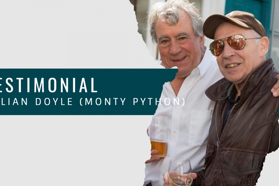 Monty Python legend Julian Doyle provides Palamedes PR with a review and testimonial following a book publicity campaign