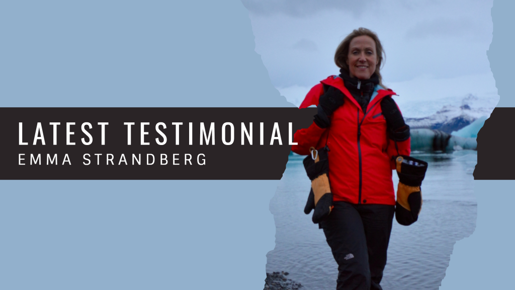 Emma Strandberg provides Palamedes PR with a testimonial and review