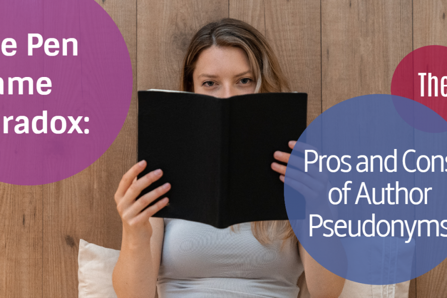 The Palamedes PRscribe publishing and PR blog delves into the pros and cons of using author pen names