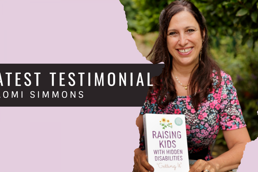 Naomi Simmons provides Palamedes PR with a testimonial and review