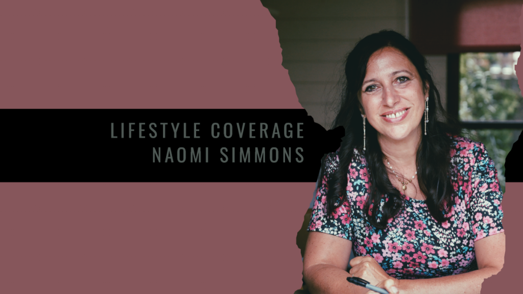 Book PR agency client author Naomi Simmons writes exclusively for a leading national lifestyle title.