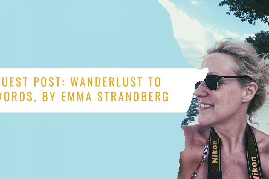 The author and photographer, Emma Strandberg, writes for the book PR agency Palamedes PR about how her far-flung adventures have shaped her life and her books