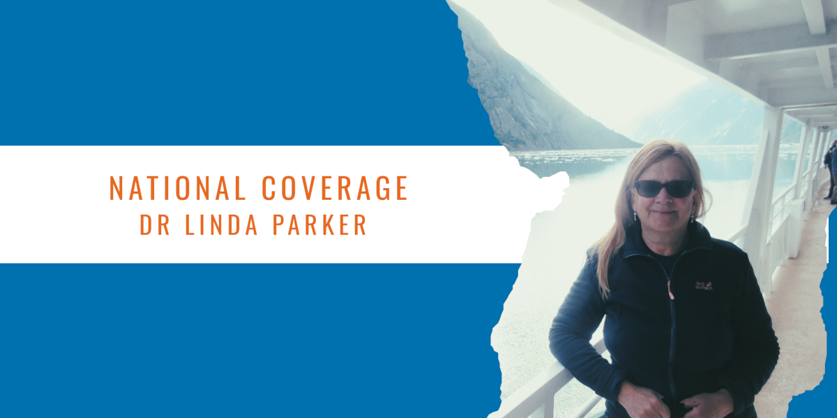 Dr Linda Parker, a client of book PR agency Palamedes and thought-leadership agency The Double Agents.